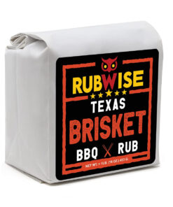 Texas Style Brisket Rub by Rubwise | Brisket BBQ Rub & Spices for Smoking and Grilling | Beef Seasoning Dry Rub | Smokey Savory Barbecue & Grill Blend | Great on Brisket. Steaks. Ribs & Burgers (1Lb)