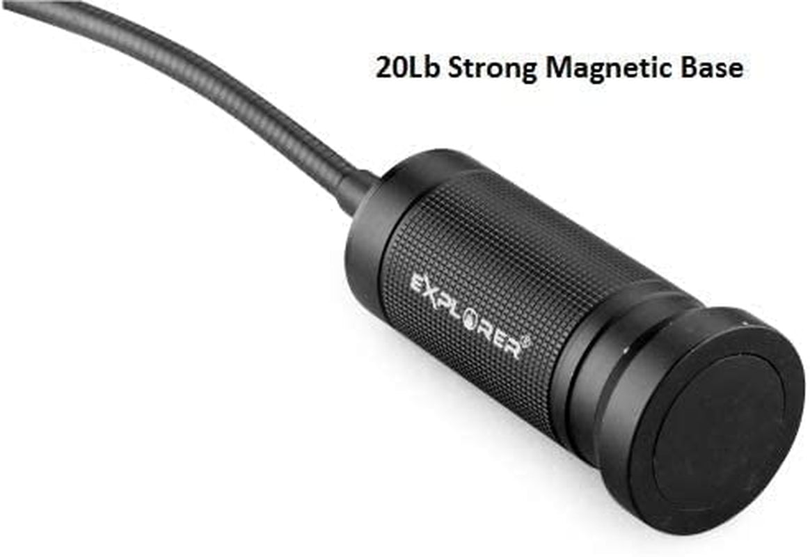 NT-7647 20-Inch Gooseneck Flashlight Cree LED with Magnetic Base. Flexible LED Light. Zoomable Lens. IP54 Rating Waterproof. Work Bench. Auto Repair. Grill Light. Inspection - Image 4