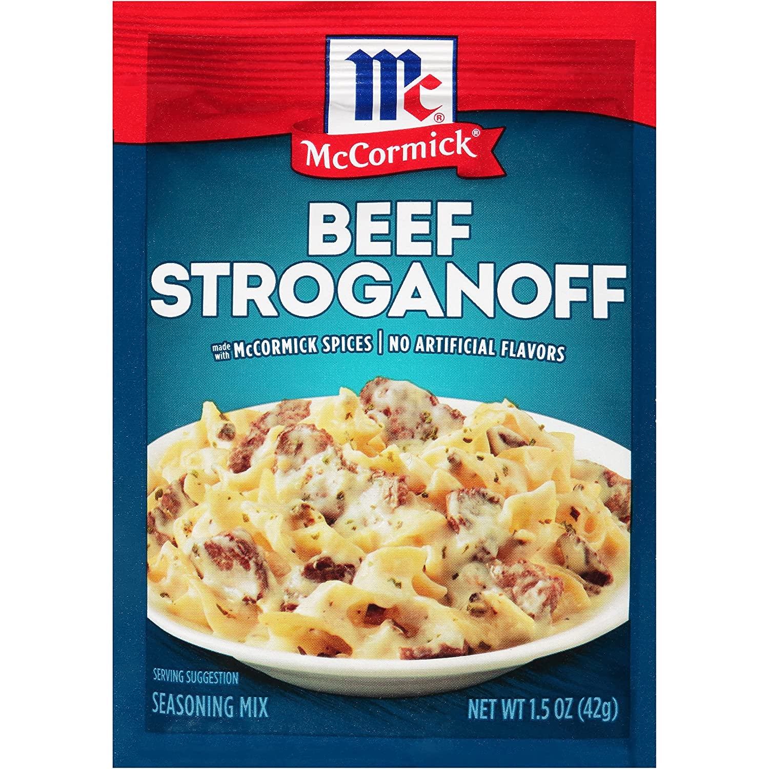 Mccormick. Beef Stroganoff Seasoning Mix. 1.5 Oz