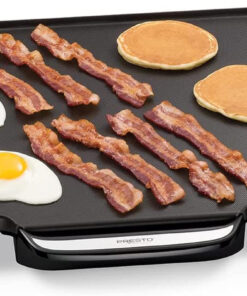 07061 22-Inch Electric Griddle with Removable Handles. Black. 22-Inch