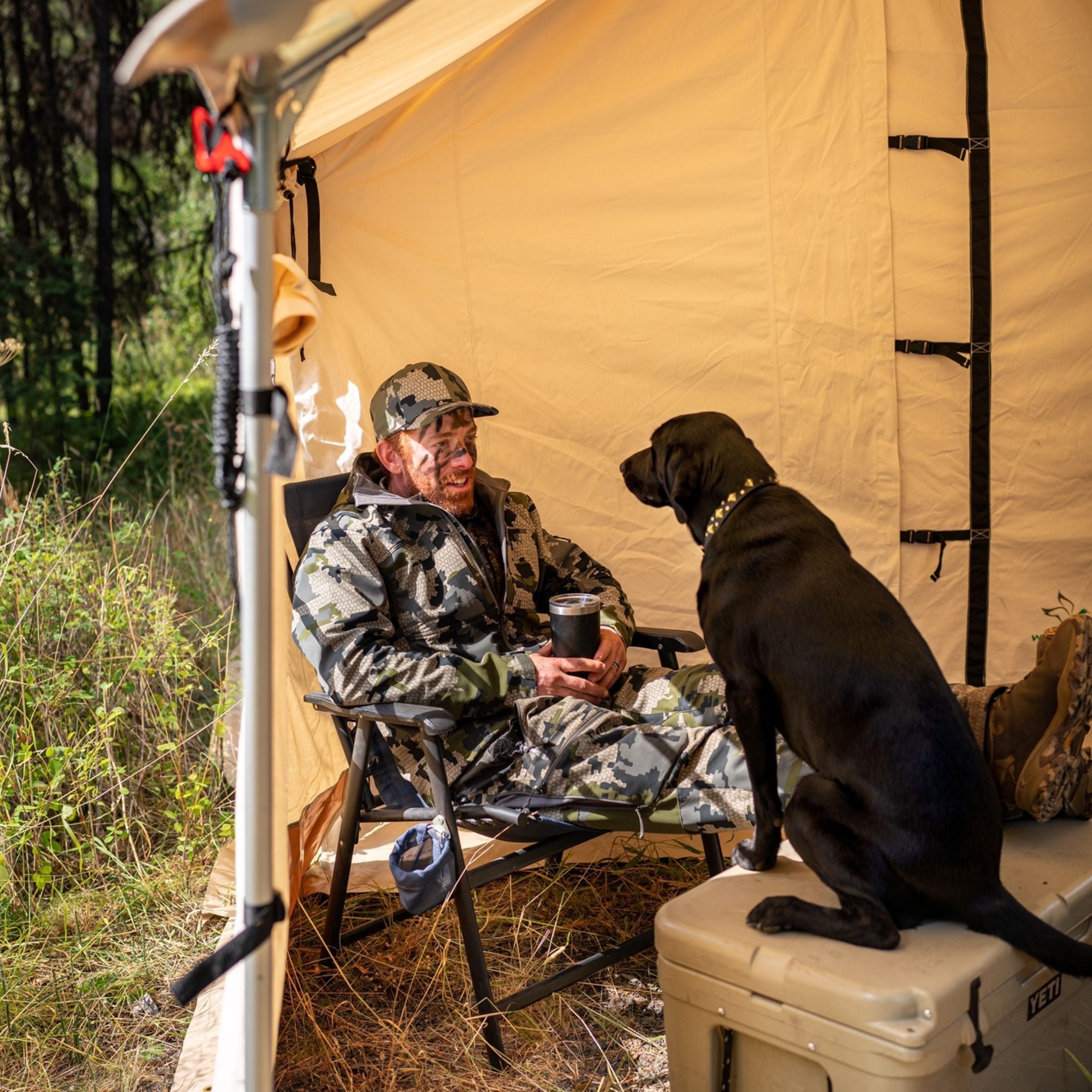 USED - 12'x14' Alpha Wall Tent - Image 16