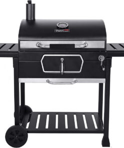 CD2030AN 30-Inch Charcoal Grill. Deluxe BBQ Smoker Picnic Camping Patio Backyard Cooking. Black. Large