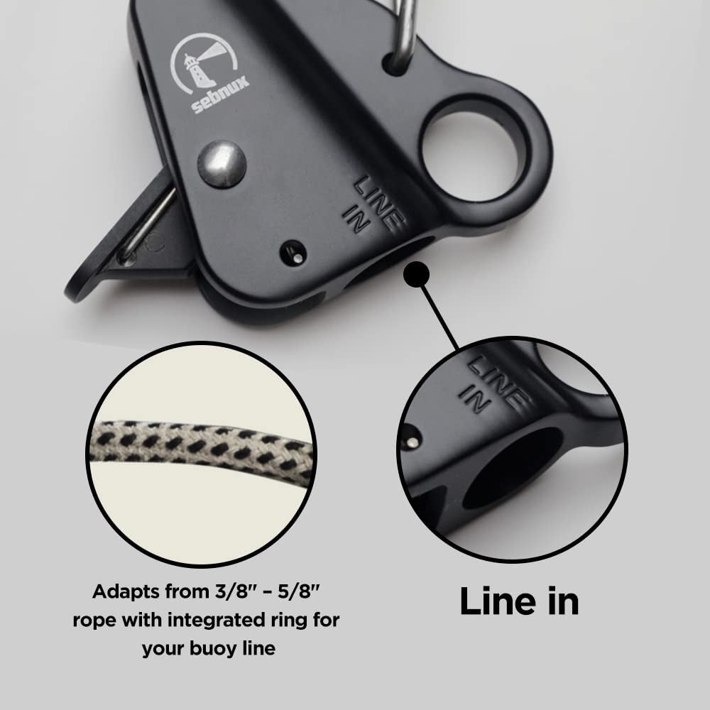 Stainless Steel Boat Fender Clip Boat Fender Quick Release Clip Boat Bumper for Docking Ideal for Boat Docking - Image 3