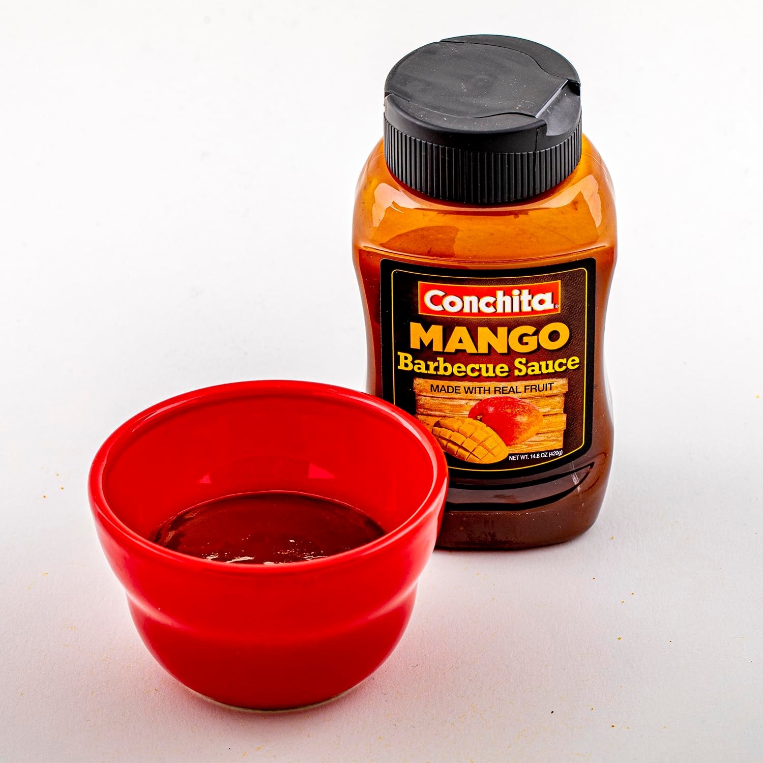 Conchita Mango BBQ Sauce. 14 Oz - Cookout Essentials - Perfect for Grilling. Marinating. and Dipping - Image 2