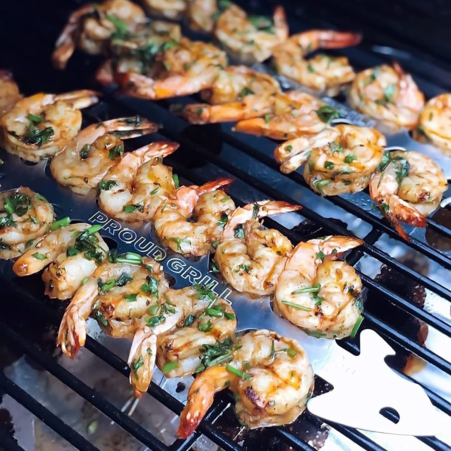 Proud Grill Slide & Serve BBQ Skewers - Set of 4 Stainless Steel Reusable Barbecue Skewers | Ideal for Grilling Shish Kabobs | Use for Beef. Pork. Chicken. Vegetable and Shrimp Kabobs. - Image 8