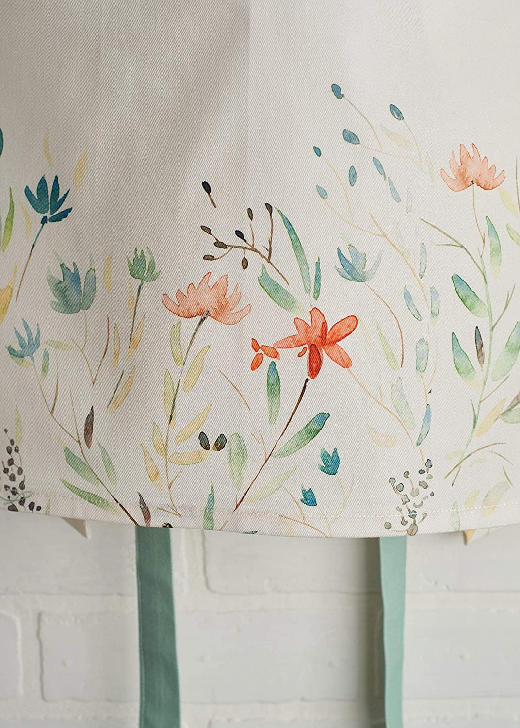 100% Cotton Kitchen Apron with an Adjustable Neck with Long Ties for Women Men Chef - Image 5