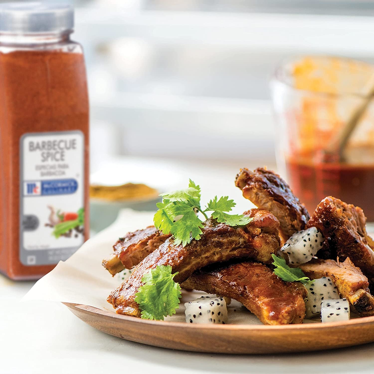 Mccormick Culinary Barbecue Spice. 18 Oz - One 18 Ounce Container of BBQ Dry Rub Seasoning Blend. Perfect for Ribs. Chicken. Pork and More - Image 3