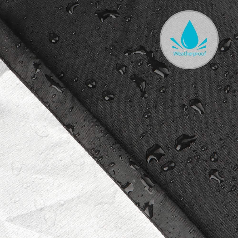 Grill Cover 58 Inch. Icover Waterproof BBQ Gas Grill Cover. Polyester Easy On/Off. Dustproof Fade Resistant for Weber Char-Broil Nexgrill and More Grills - Image 7