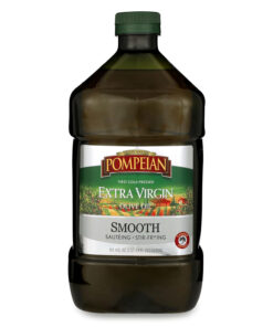 Pompeian Smooth Extra Virgin Olive Oil. Contains Polyphenols. First Cold Pressed. 101 Fl Oz