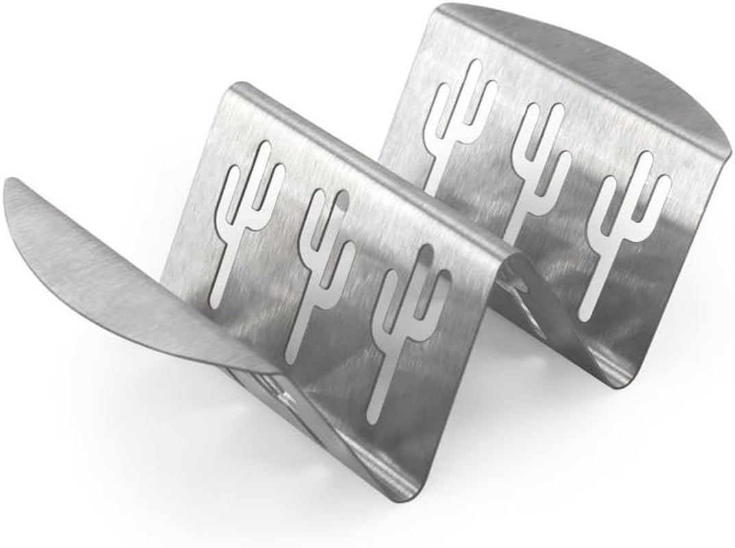 Nordic Ware 365 Indoor/Outdoor Stainless Steel Taco/Rib Grilling Rack. 8.5-Inch