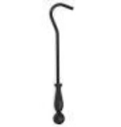 Pilgrim: Ball Handle Damper Pull - Matte Black - 14