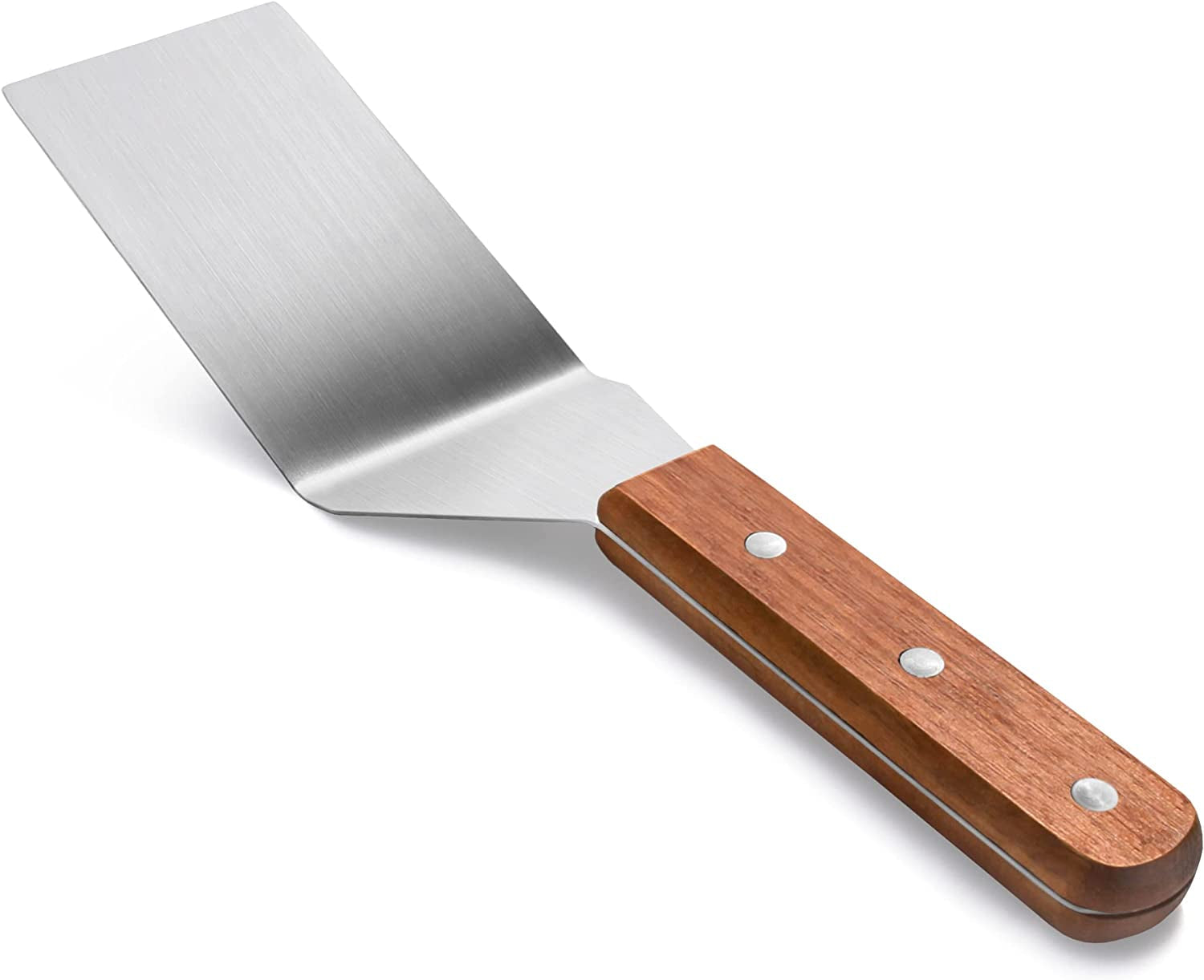 New Star Foodservice 36275 Wood Handle Grill Turner/Spatula. 12.5-Inch - Image 3