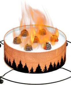 Radiate - Campfire Trivet - Turn Your Campfire into a Tabletop Experience - Metal Holder Campfire and Campfire Mini - Powder-Coated Steel - 13.4 Diameter