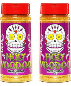 Meat Church BBQ Rub Combo: Two Bottles of Voodoo (14 Oz) BBQ Rub and Seasoning for Meat and Vegetables. Gluten Free. Total of 28 Ounces