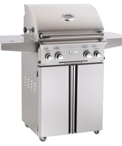 American Outdoor Grill: 24 AOG Grill on Cart. w/ Lights