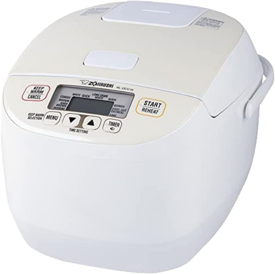 Zojirushi NL-DCC18CP Micom Rice Cooker and Warmer (Pearl Beige. 10 Cups) - Image 5