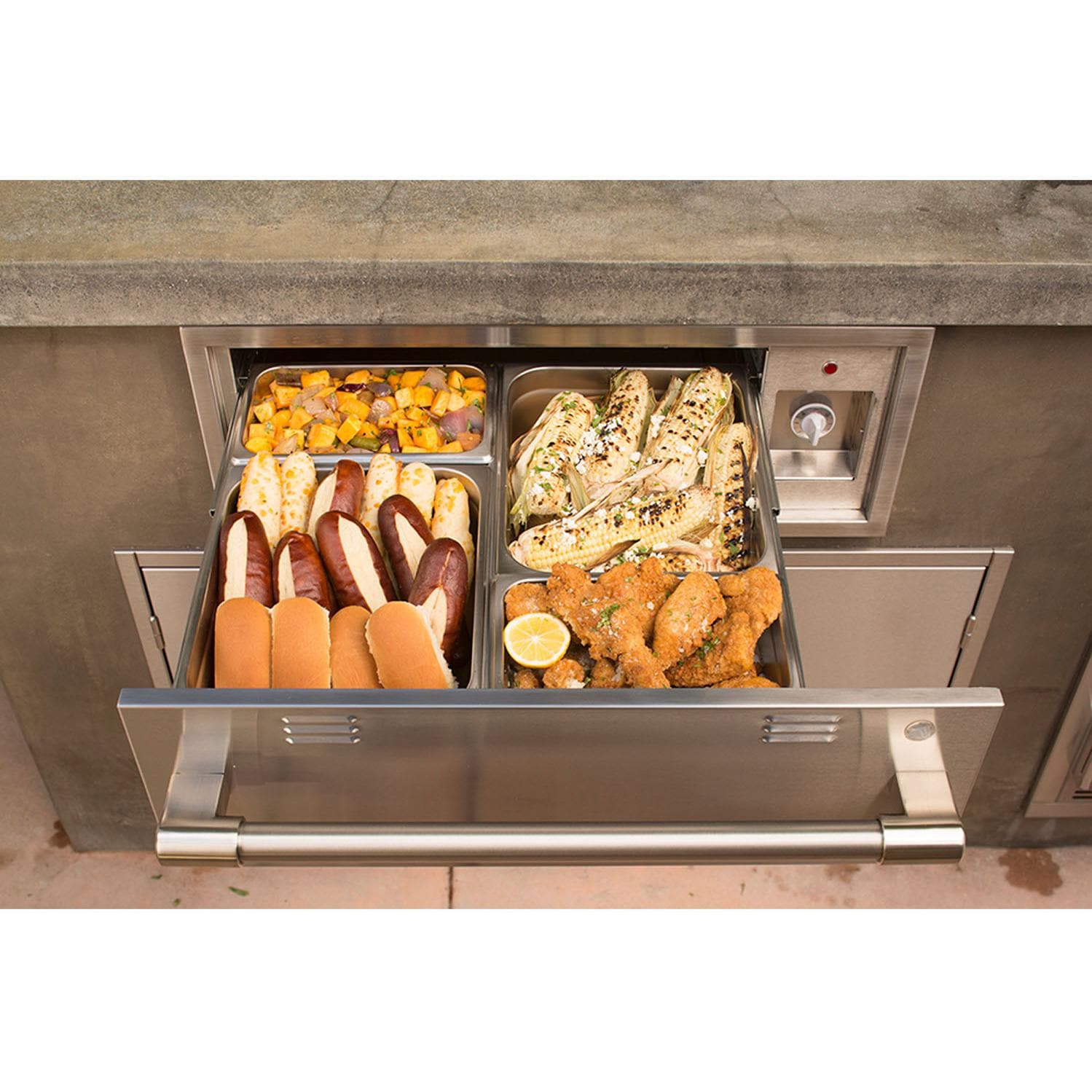 Alfresco: 30 Electric Warming Drawer