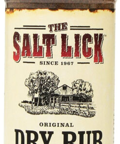 Salt Lick Original Dry Rub Seasoning - for BBQ Pit & Grill. 12 Oz
