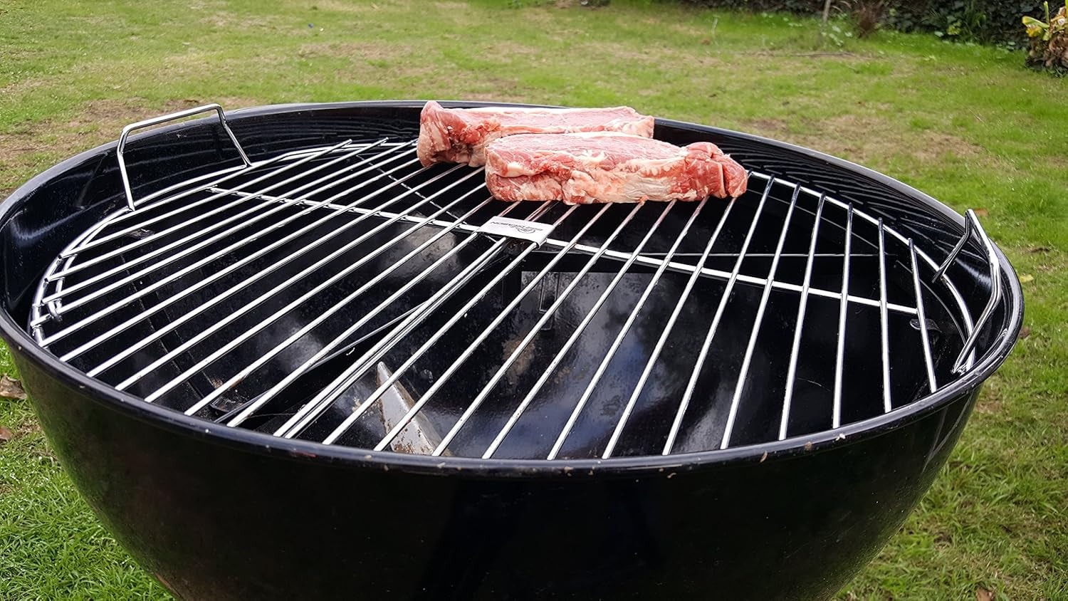 BBQ Dragon 22 Inch Rotating Grill Grate – Hinged Cooking Surface for Easy Charcoal Access – Heavy Duty 360° round Rotating Grate Replacement – Fits Weber Kettle & Other Charcoal Grills - Image 6