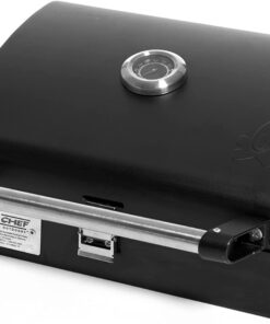 Camp Chef Deluxe BBQ Grill Box. Single Burner Accessory. Cooking Dimensions: 14 In. X 16 In