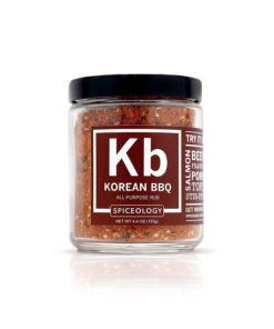 Spiceology - Korean BBQ All-Purpose Spice Rub - Barbeque Rubs. Spices and Seasonings - Use On: Stir-Fry. Salmon. Beef. Chicken. Prawns. Pork. Tofu. and Vegetables - 4.4 Oz