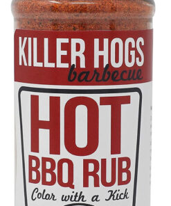 Killer Hogs HOT BBQ Rub | Championship Grill Seasoning for Beef. Steak. Burgers. Pork. and Chicken | 12 Ounces