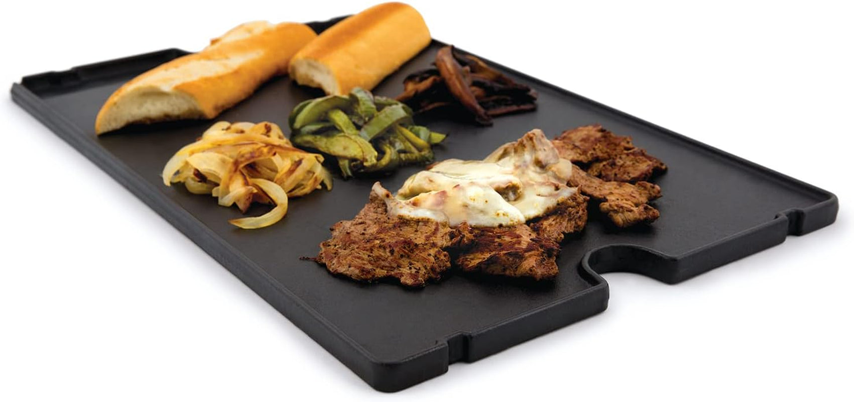 Broil King 11242 Exact Fit Cast Iron Griddle. Baron. Crown Series Gas Grills. and Crown Pellet Grills. Black - Image 3