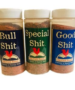 Big Cock Ranch All-Purpose Premium Seasoning Special Shit. Bull Shit. and Good Shit