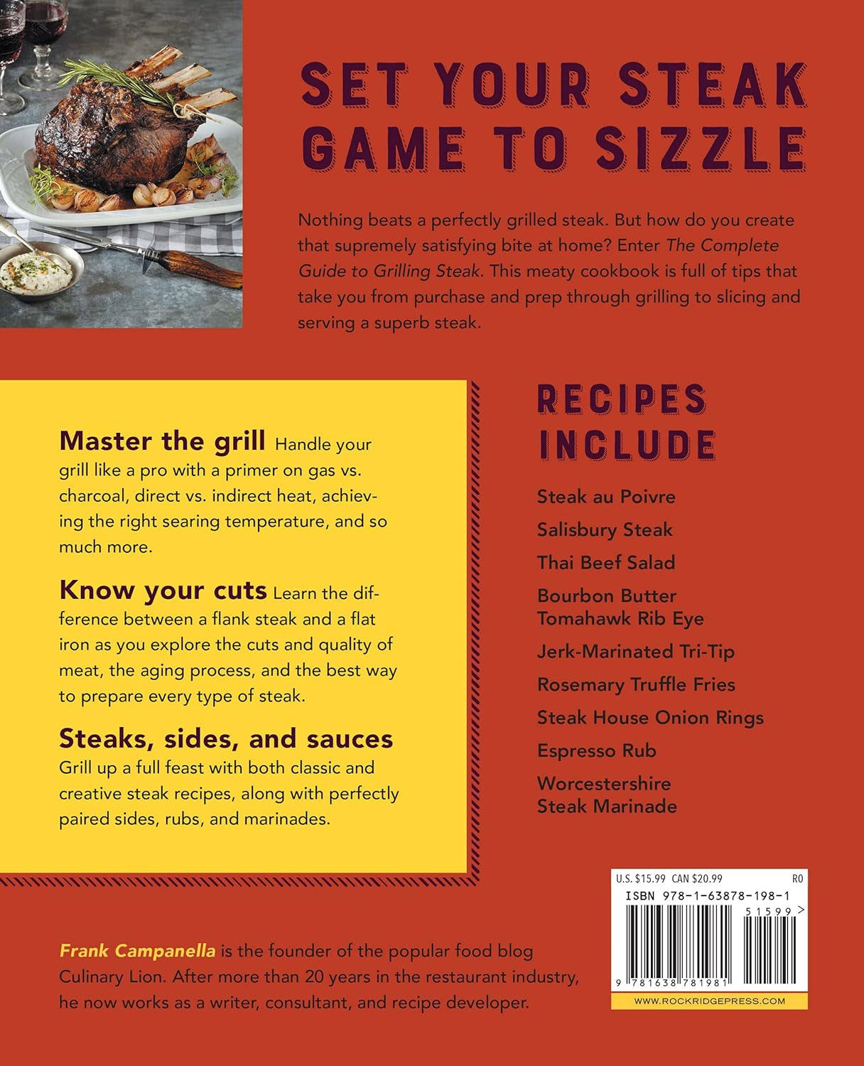 The Complete Guide to Grilling Steak Cookbook: Master the Cuts. Rubs. and Grilling Techniques - Image 2