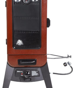 Pit Boss Grills PBV3G1 Vertical Smoker. Red Hammertone 684 Sq Inches (Pack of 1)