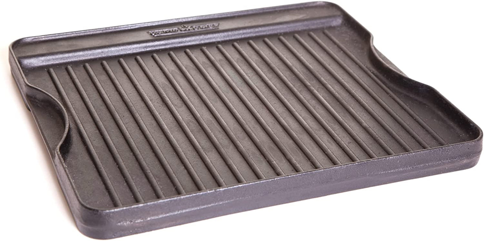 Camp Chef Reversible Griddle - Cast Iron Griddle for Outdoor Cooking & Camping Gear - 14 X 16