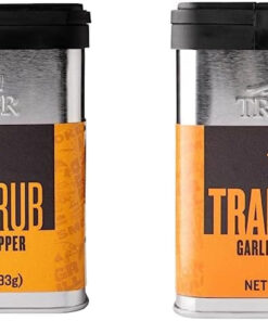 Grills SPC172 Coffee Rub with Coffee and Black Pepper & SPC174  Rub with Garlic & Chili Pepper