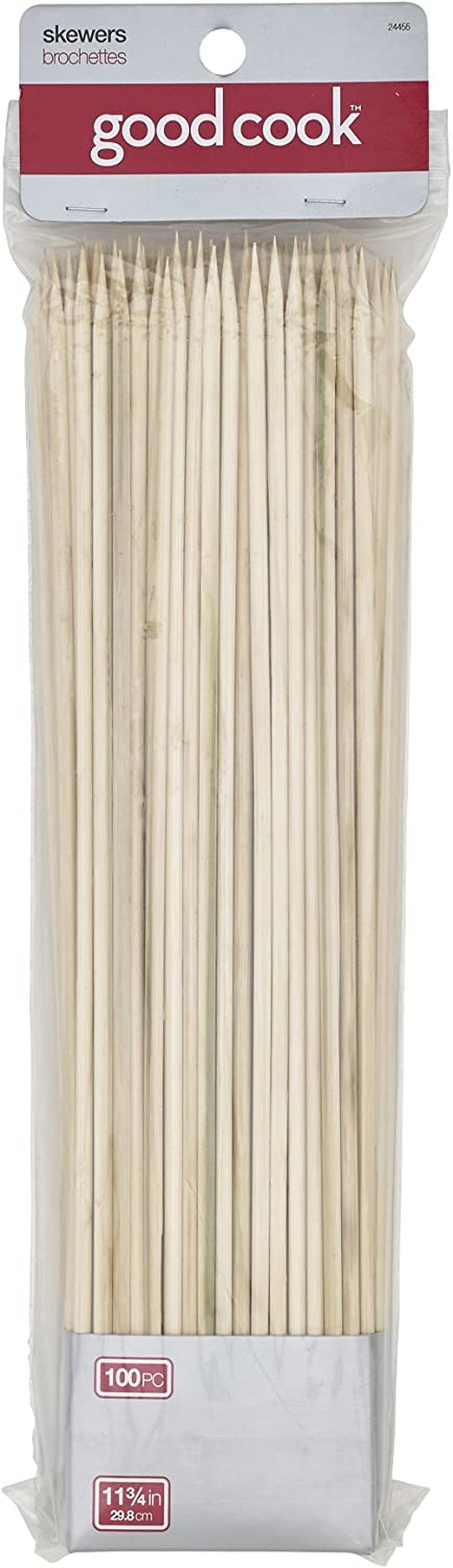 Good Cook 12-Inch Bamboo Skewers. 100 Count - Image 2