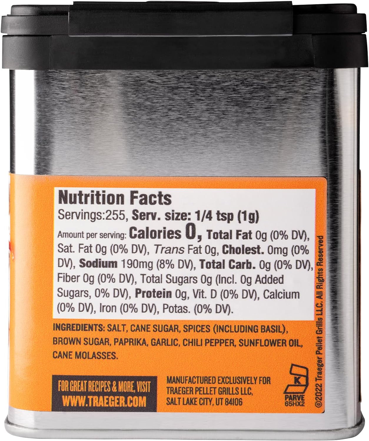 Traeger Grills SPC174 Traeger Rub with Garlic & Chili Pepper 9 Ounce (Pack of 1) - Image 2