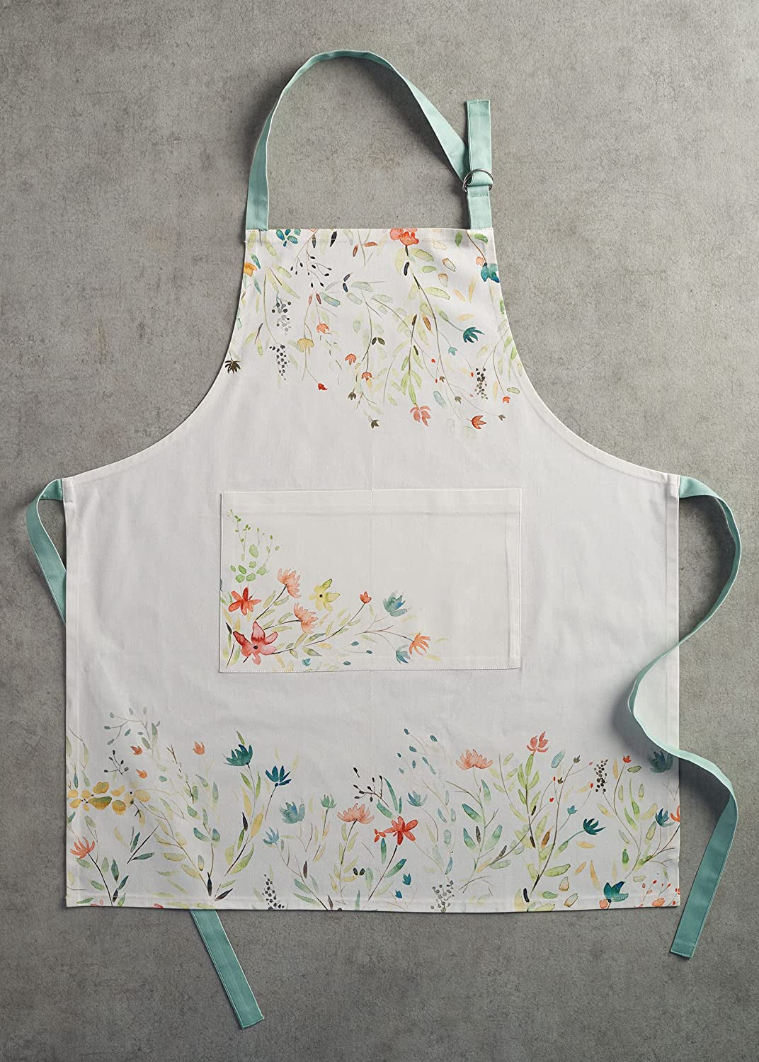 100% Cotton Kitchen Apron with an Adjustable Neck with Long Ties for Women Men Chef - Image 9