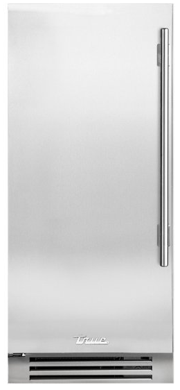 True Refrigeration: 15 Clear Ice Maker w/ Articulating/Soft Close Hinge. Stainless Door - Image 3