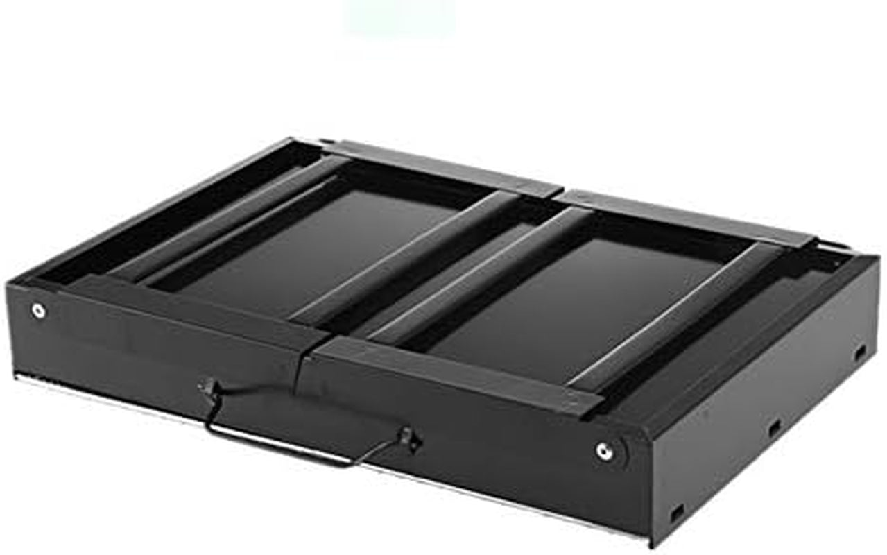 Yahpetes Portable Charcoal Grill 13.78 Folding BBQ Barbecue Folding Barbecue Rack Wire Meshes Portable Household Charcoal Grills for Outdoor Grilling - Image 3