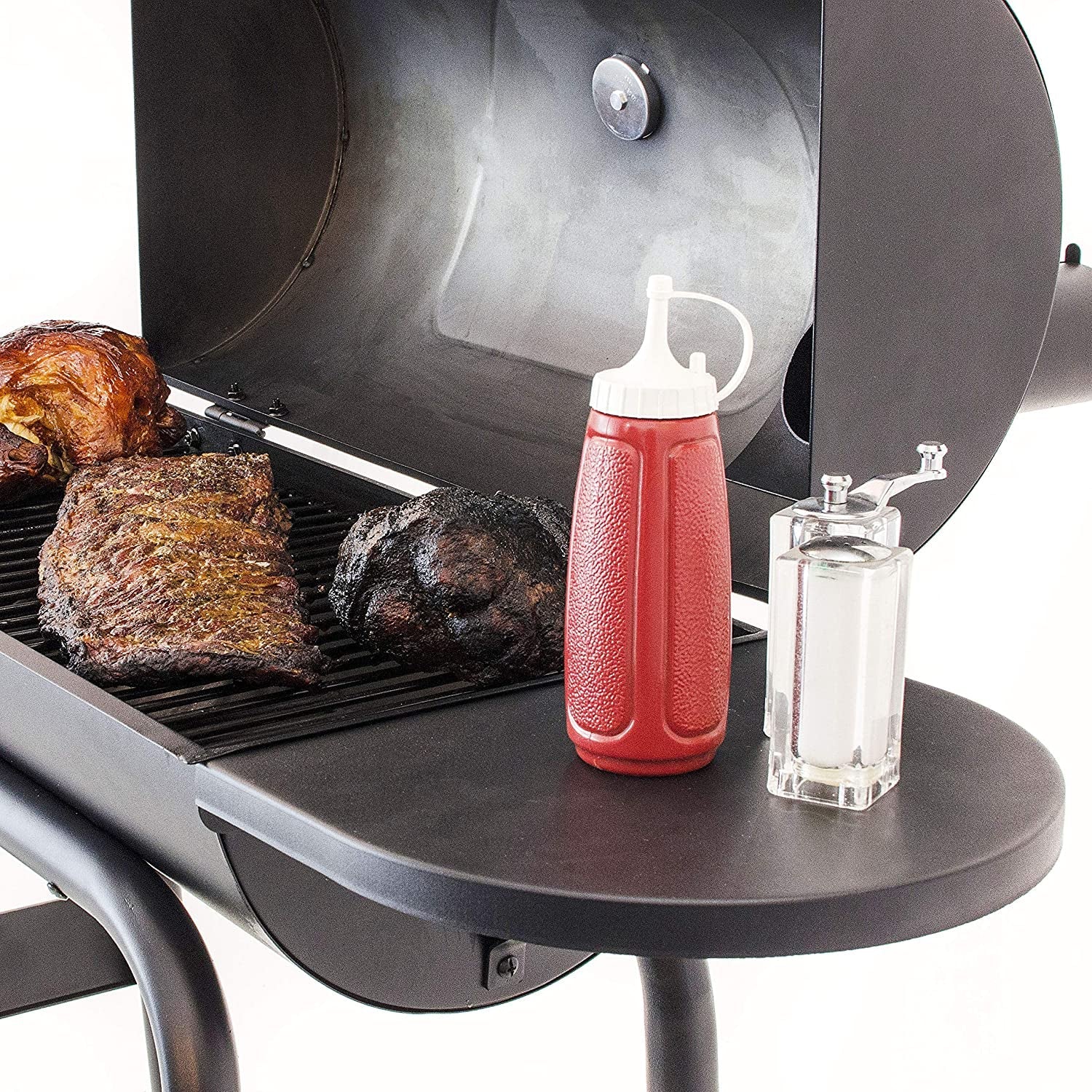 12201570-A1 American Gourmet Offset Smoker. Black.Standard - Image 5