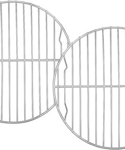 Teamfar round Cooling Rack Set of 2. 9 Inch round Rack Baking Steaming Roasting Rack Set Stainless Steel. Healthy & Dishwasher Safe. Mirror Finish & Rust Free