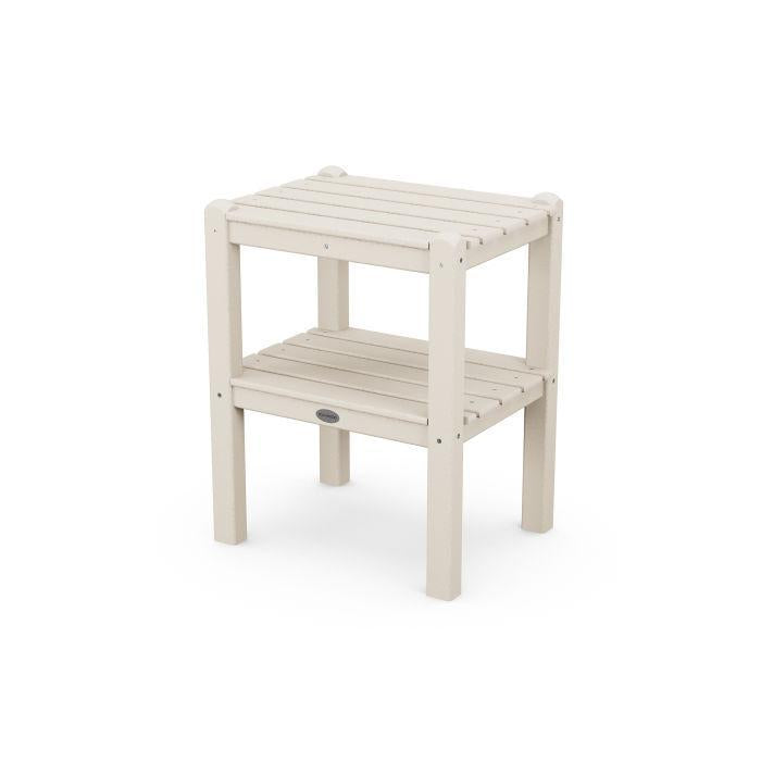 Polywood: POLYWOOD Two Shelf Side Table in Sand - Image 13