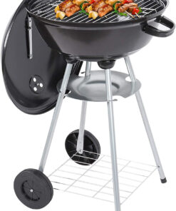 Charcoal Grill 18 Inch Barbecue Grill for Outdoor Courtyard Picnic Camping Tailgating BBQ Kettle