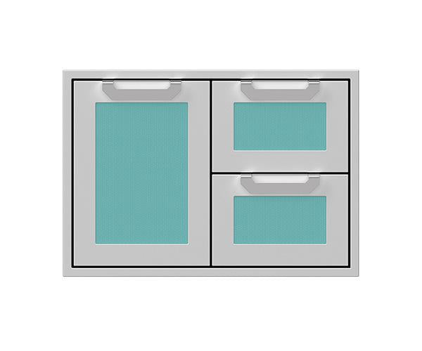 Hestan: 36 Double Drawer and Storage Door Combo - Image 21