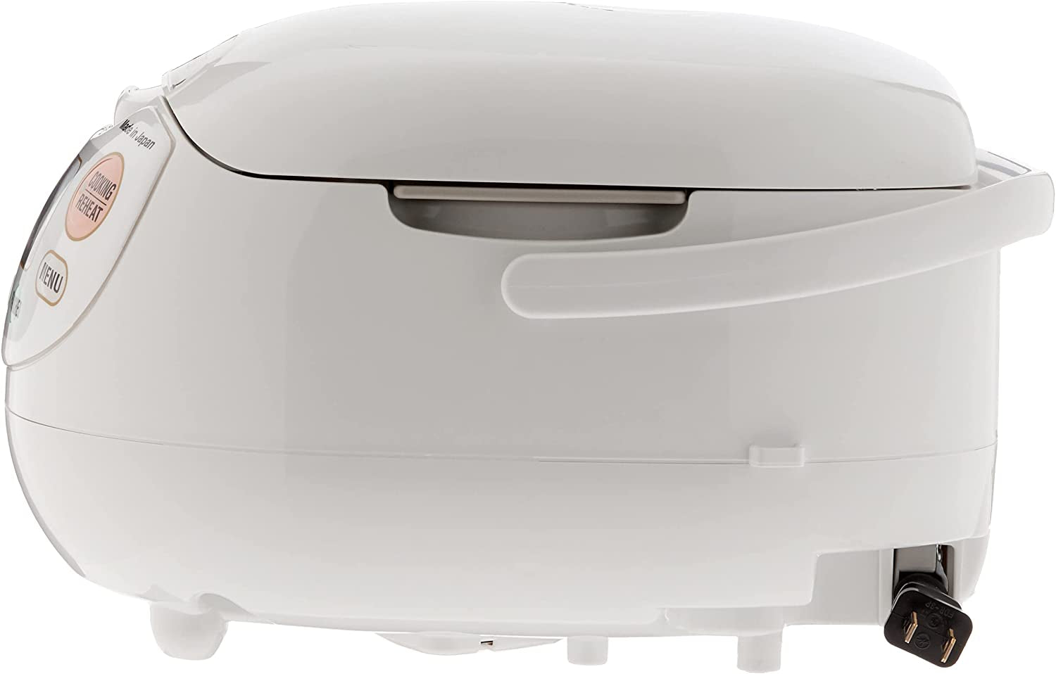 Zojirushi NS-ZCC10 5-1/2-Cup Neuro Fuzzy Rice Cooker and Warmer. Premium White - Image 3
