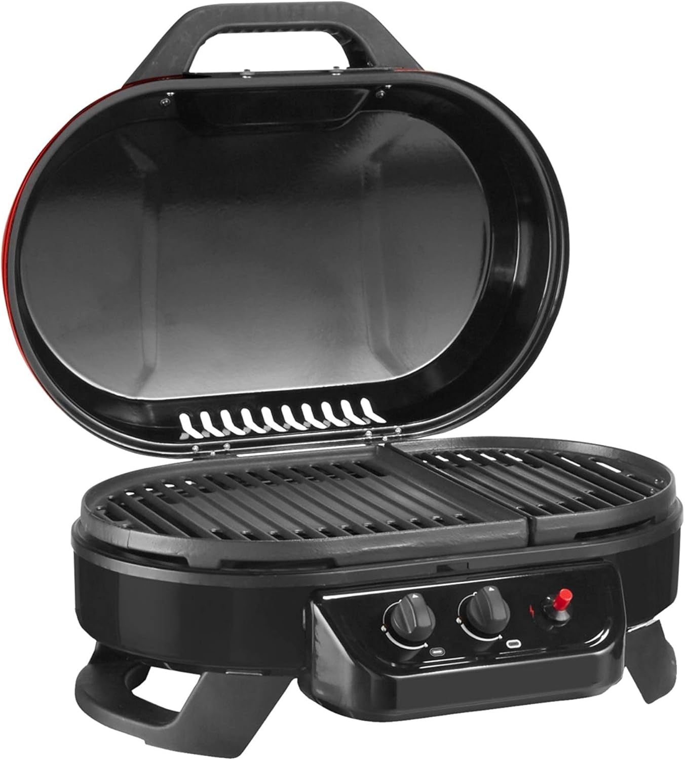 Coleman Roadtrip 225 Portable Tabletop Propane Grill Gas Grill with 2 Adjustable Burners Instastart Ignition and 11000 Btus of Power; 225 Sq. In. Cooking Area - Image 3