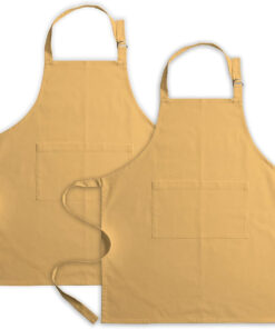 Kitchen Apron for Men Women|Adjustable with Pocket Cloth Apron|Baking Banquet Cafe Chef Apron|Thanksgiving Christmas BBQ Gift