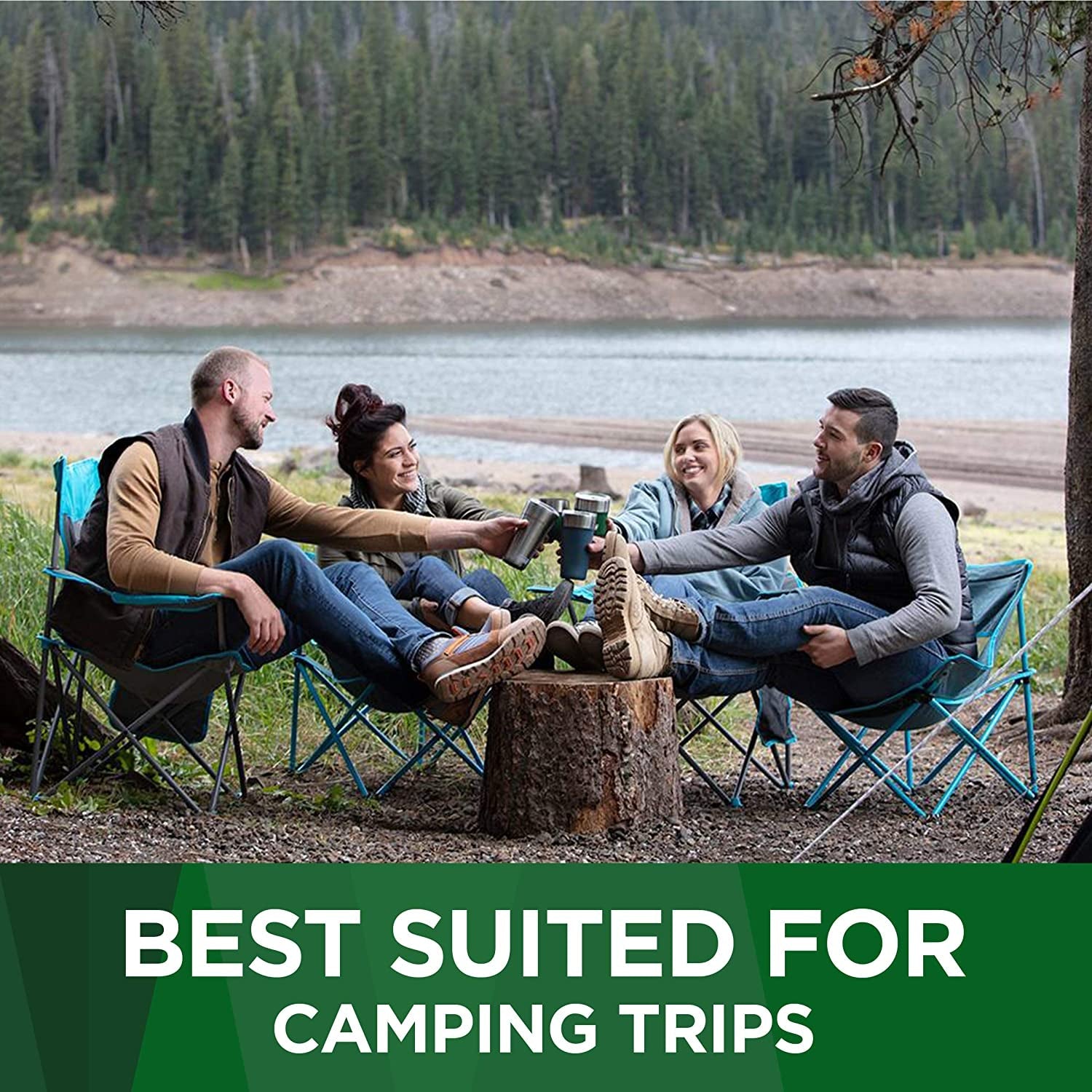 Coleman Scented Tin Citronella Candle - 3 Pack. S'Mores. Pine and Campfire - Image 12