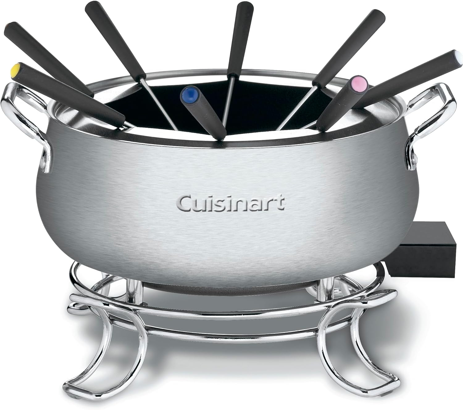 Cuisinart Fondue Pot. 3 Quart. for Chocolate. Cheese. Broth. Oil. Stainless Steel. CFO-3SSP1 - Image 7
