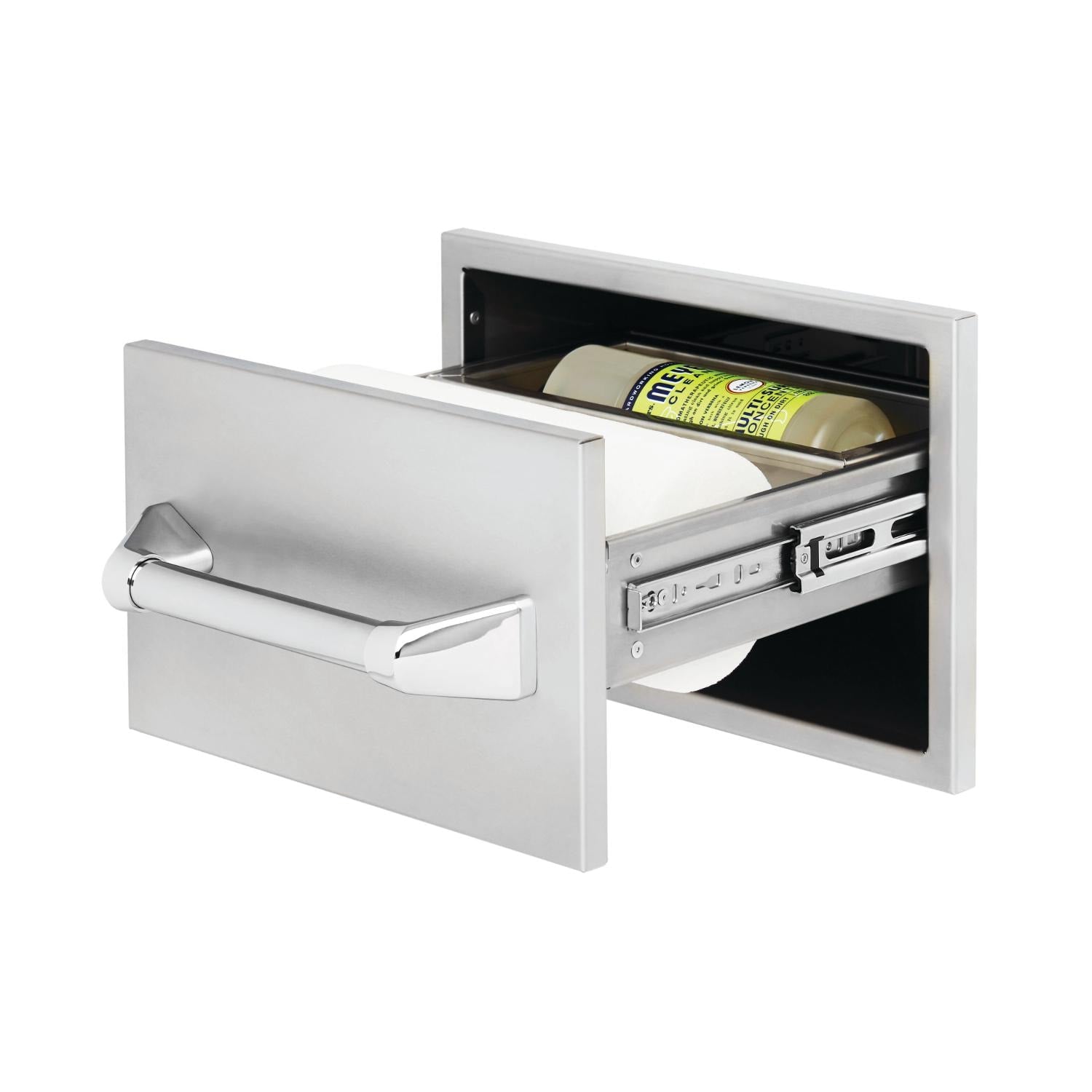 Twin Eagles: 15 Paper Towel Holder w/ Compartment