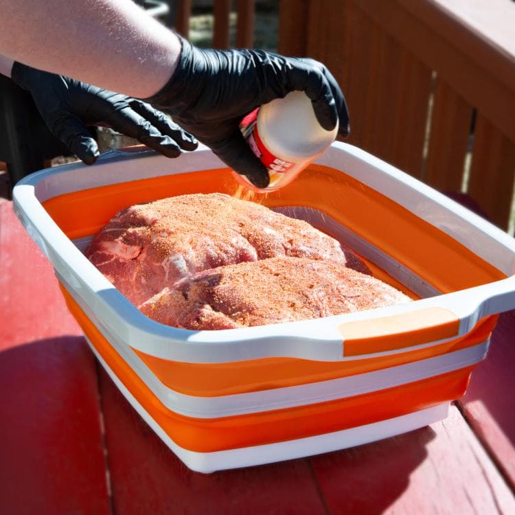 Drip EZ: Collapsible BBQ Prep Tub W/ Lid - Image 7