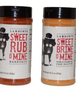 Sweet Rub O' Mine and Sweet Brine O' Mine Combo Pack